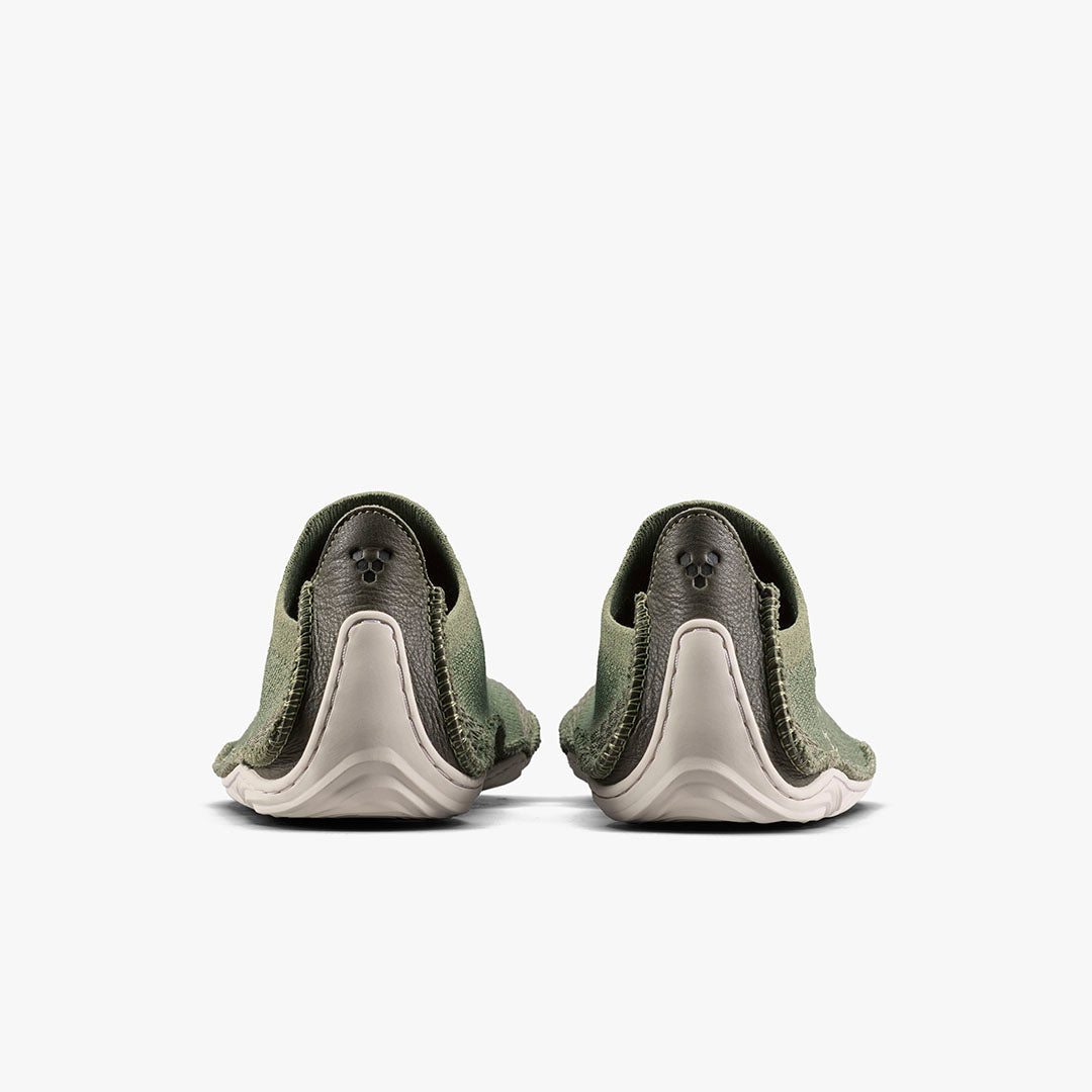 SENSUS SLIP ON KNIT MENS OLIVE NIGHT - Vivobarefoot