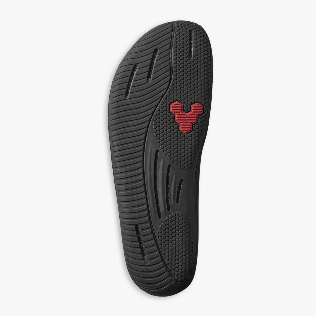 PRIMUS FLOW WOMENS OBSIDIAN/CHERRY TOMATO - Vivobarefoot