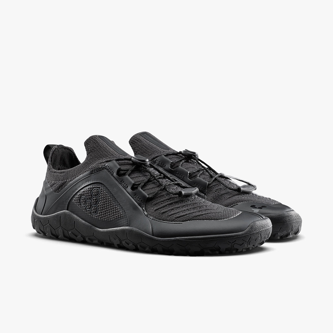 PRIMUS TRAIL KNIT FG MENS OBSIDIAN/ OBSIDIAN - Vivobarefoot