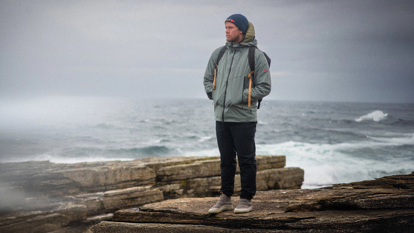 EXPLORER MID JJF MENS SHADOW GREEN - Vivobarefoot