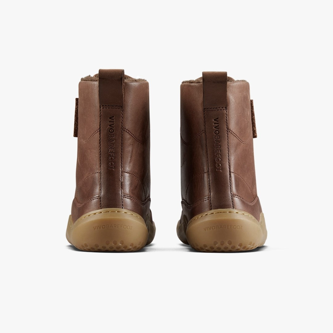 GOBI BOOT WARMLINED MENS BARK - Vivobarefoot
