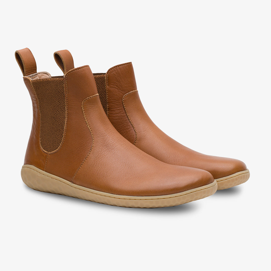 GEO CHELSEA WOMENS TAN - Vivobarefoot