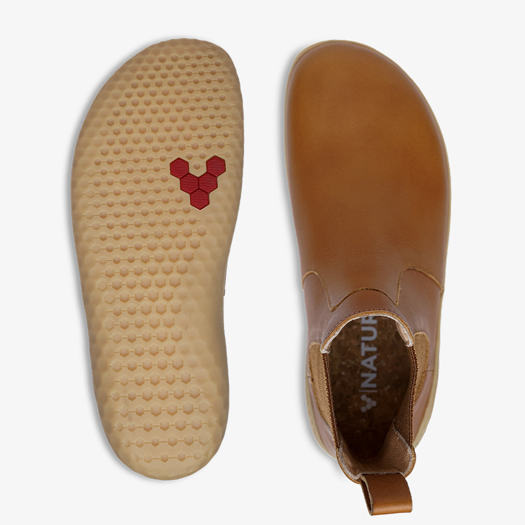 GEO CHELSEA WOMENS TAN - Vivobarefoot