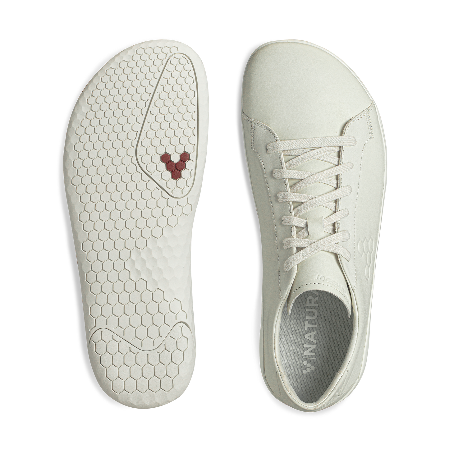 GEO COURT MENS SHOES OFF WHITE - Vivobarefoot
