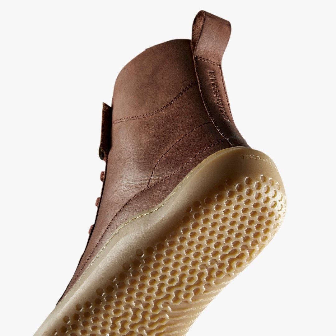 GOBI BOOT WARMLINED MENS BARK - Vivobarefoot