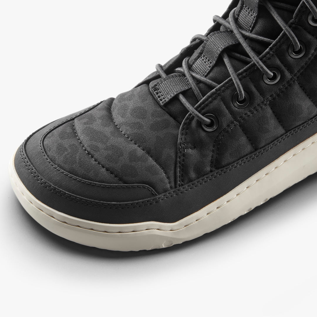 GOBI HIBER WOMENS BLACK LEOPARD - Vivobarefoot