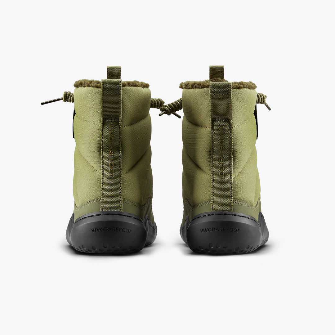 GOBI HIBER WOMENS OLIVE GREEN - Vivobarefoot
