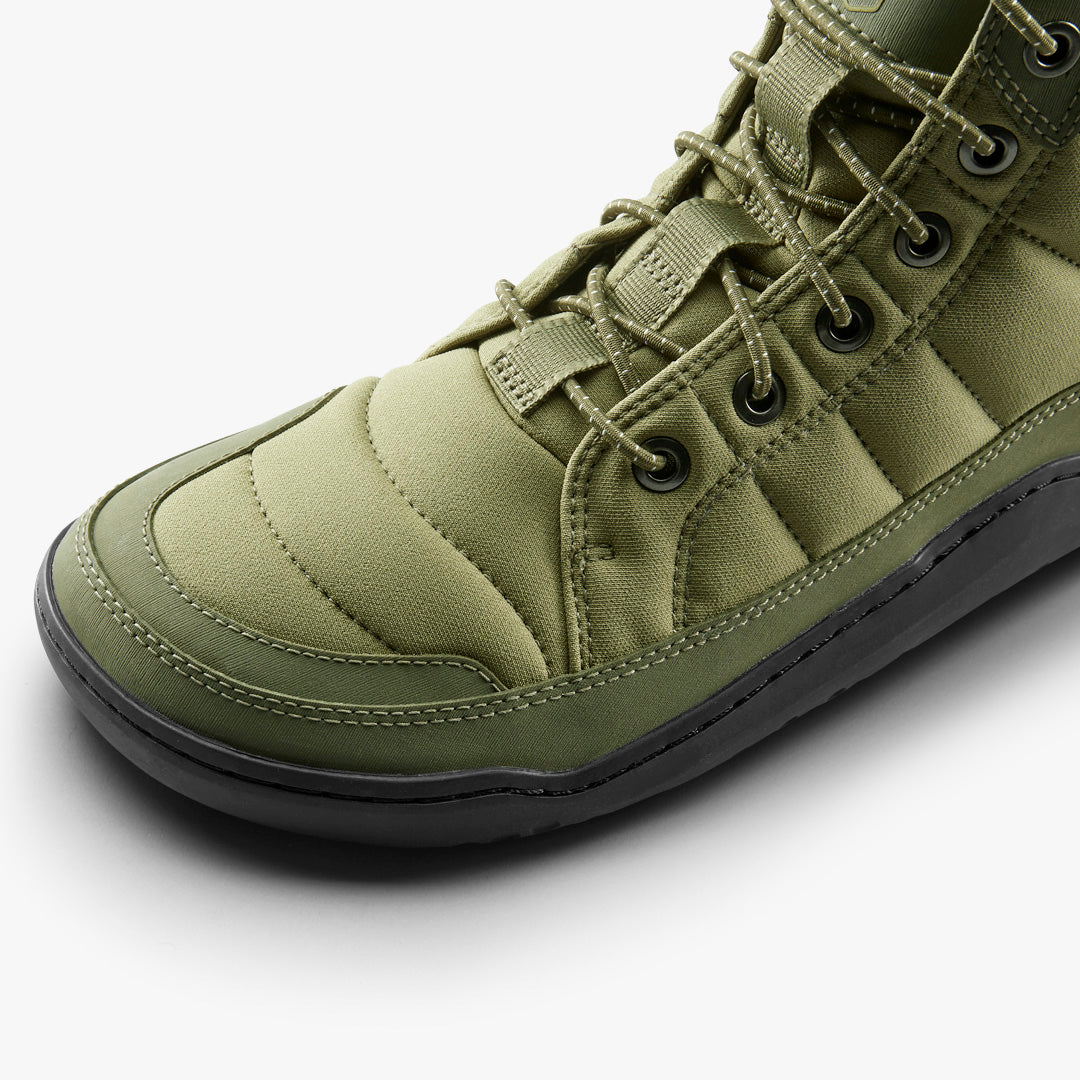 GOBI HIBER WOMENS OLIVE GREEN - Vivobarefoot