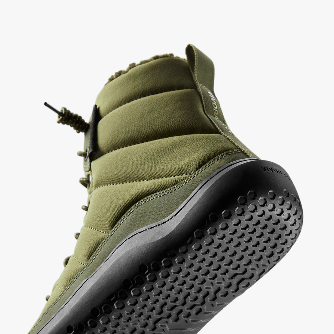 GOBI HIBER WOMENS OLIVE GREEN - Vivobarefoot