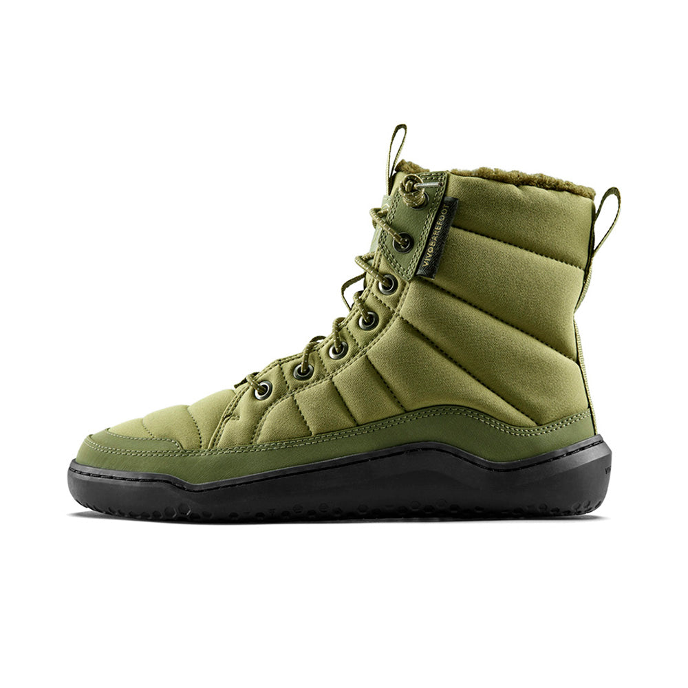 GOBI HIBER WOMENS OLIVE GREEN - Vivobarefoot