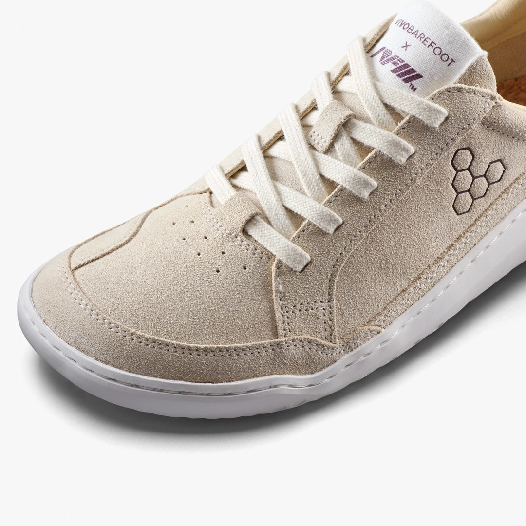 GOBI II SNEAKER LEATHER MENS SAND/ FIG - Vivobarefoot