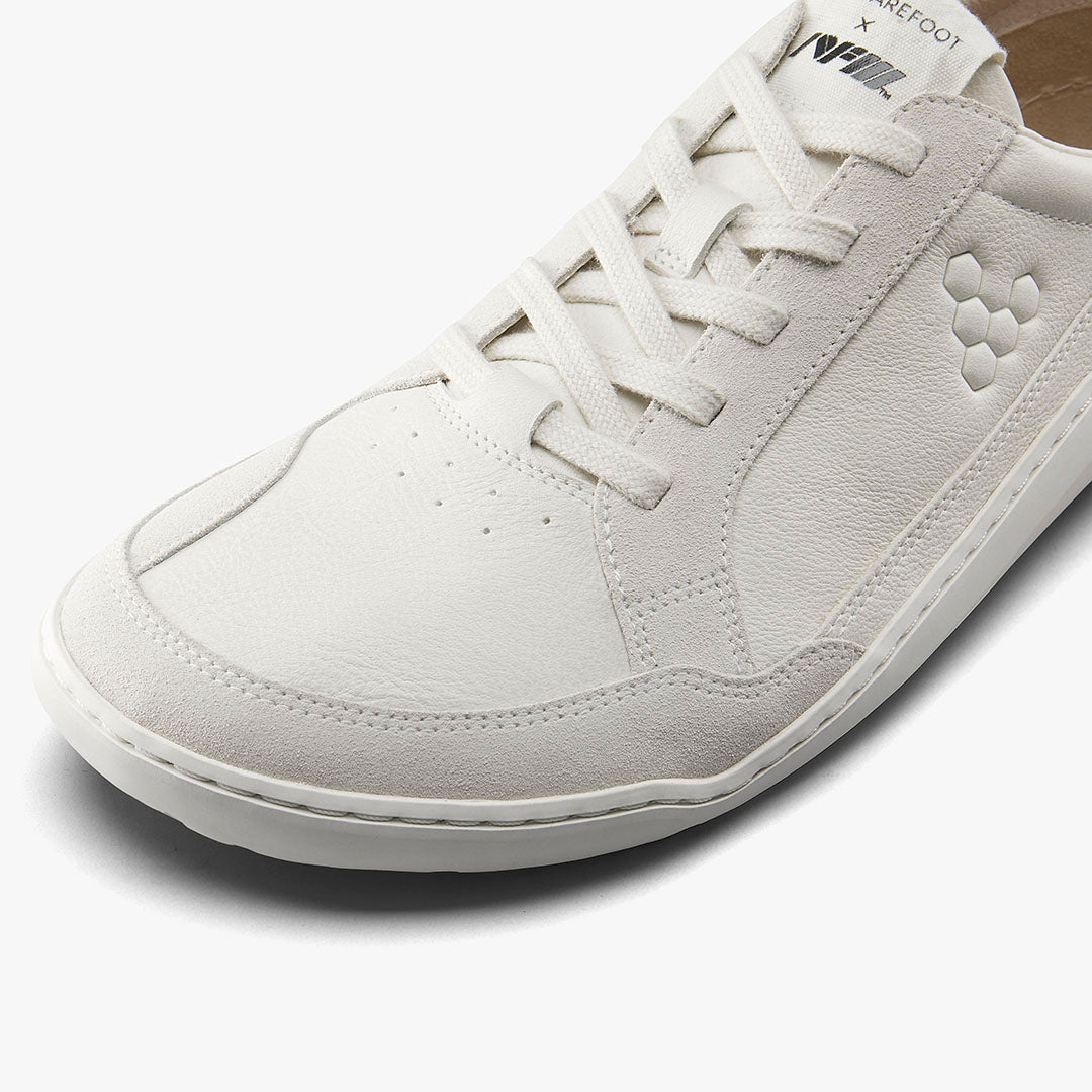 GOBI II SNEAKER PREMIUM LEATHER MENS LIMESTONE - Vivobarefoot