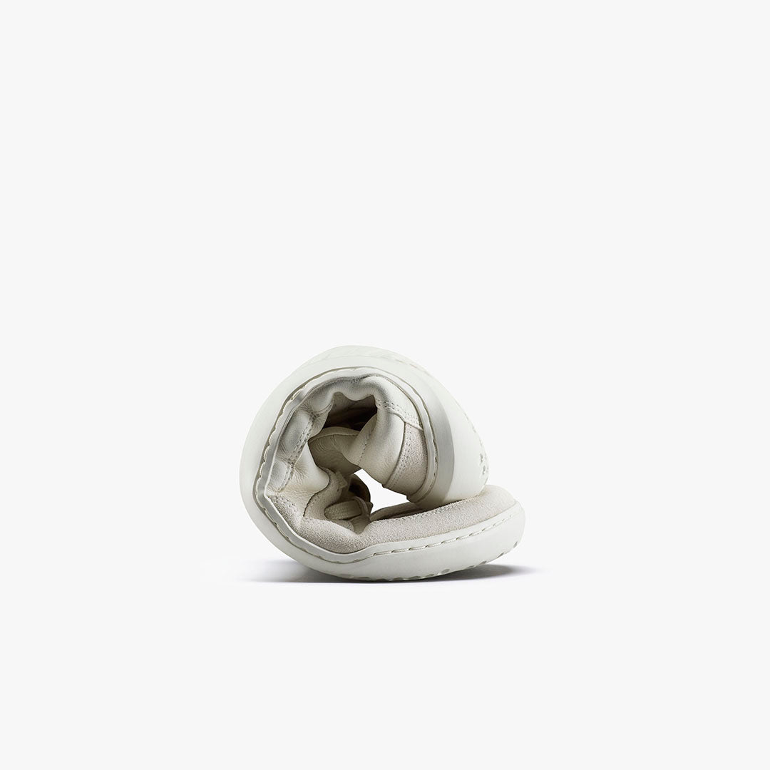 GOBI II SNEAKER PREMIUM LEATHER MENS LIMESTONE - Vivobarefoot