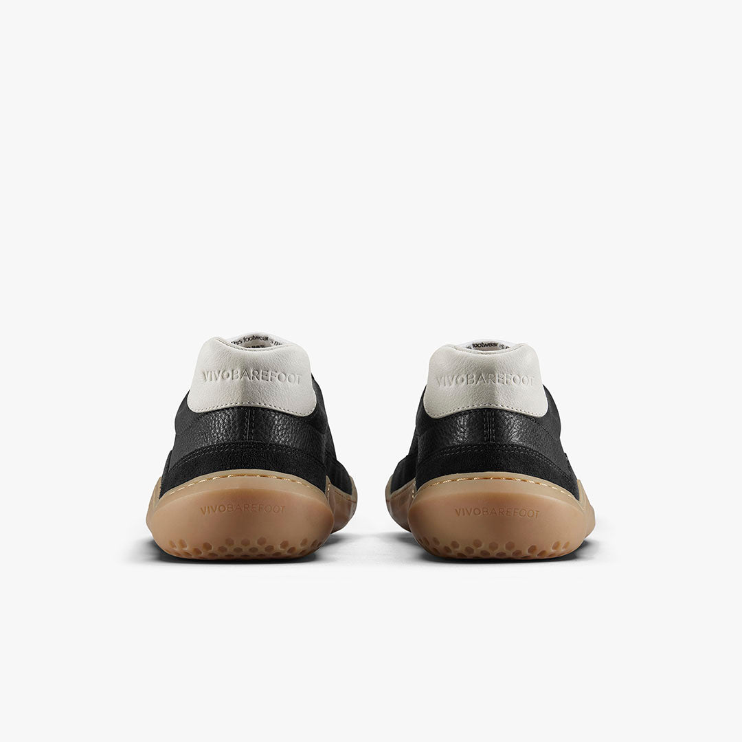 GOBI II SNEAKER PREMIUM LEATHER WOMENS OBSIDIAN - Vivobarefoot