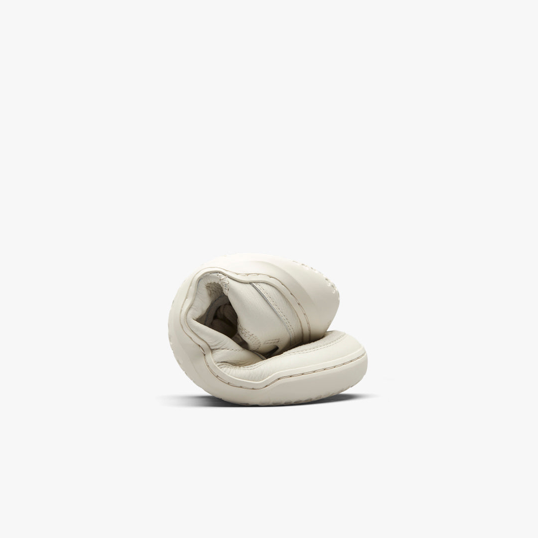 GOBI SNEAKER LEATHER MENS LIMESTONE - Vivobarefoot