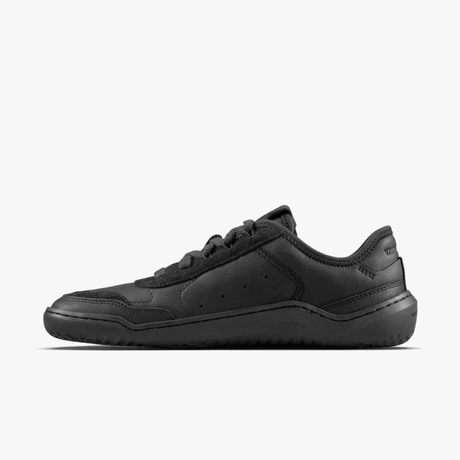 GOBI SNEAKER LEATHER MENS OBSIDIAN - Vivobarefoot