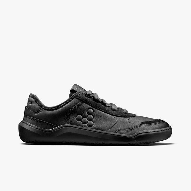 GOBI SNEAKER LEATHER MENS OBSIDIAN - Vivobarefoot