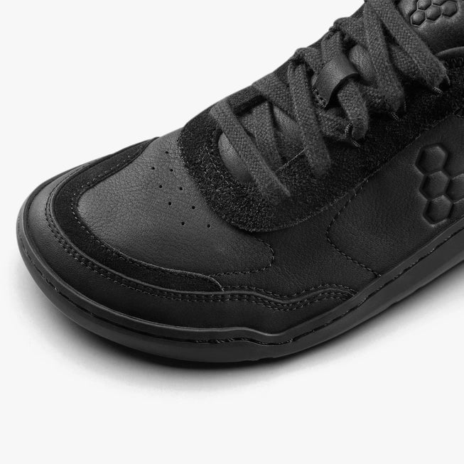 GOBI SNEAKER LEATHER MENS OBSIDIAN - Vivobarefoot