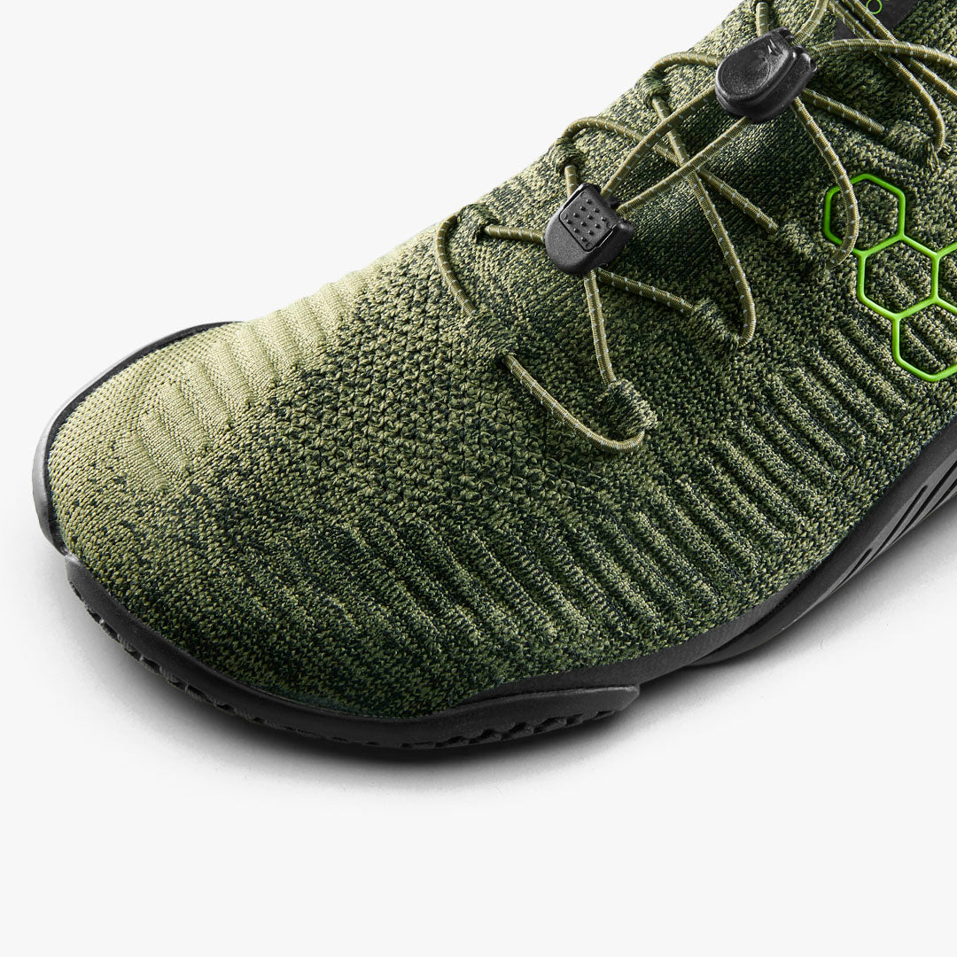 MOTUS FLEX MENS FOREST GREEN/ACID LIME - Vivobarefoot