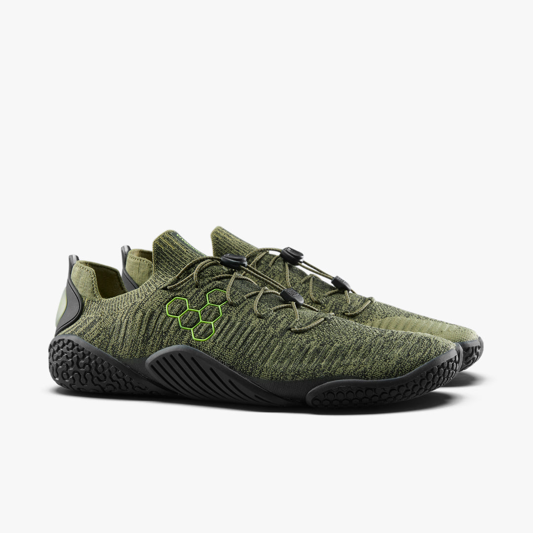 MOTUS FLEX MENS FOREST GREEN/ACID LIME - Vivobarefoot