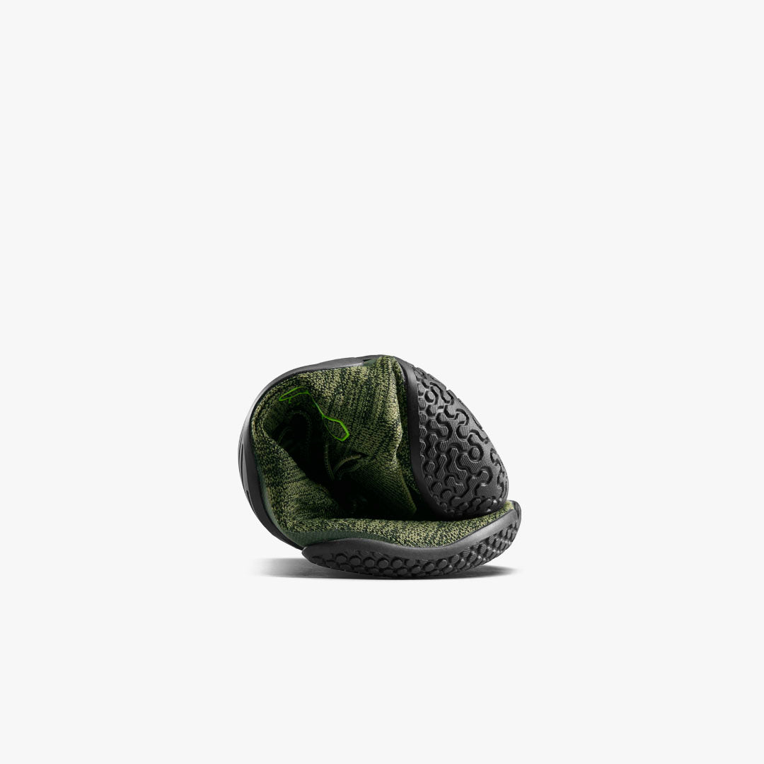 MOTUS FLEX WOMENS FOREST GREEN/ACID LIME - Vivobarefoot