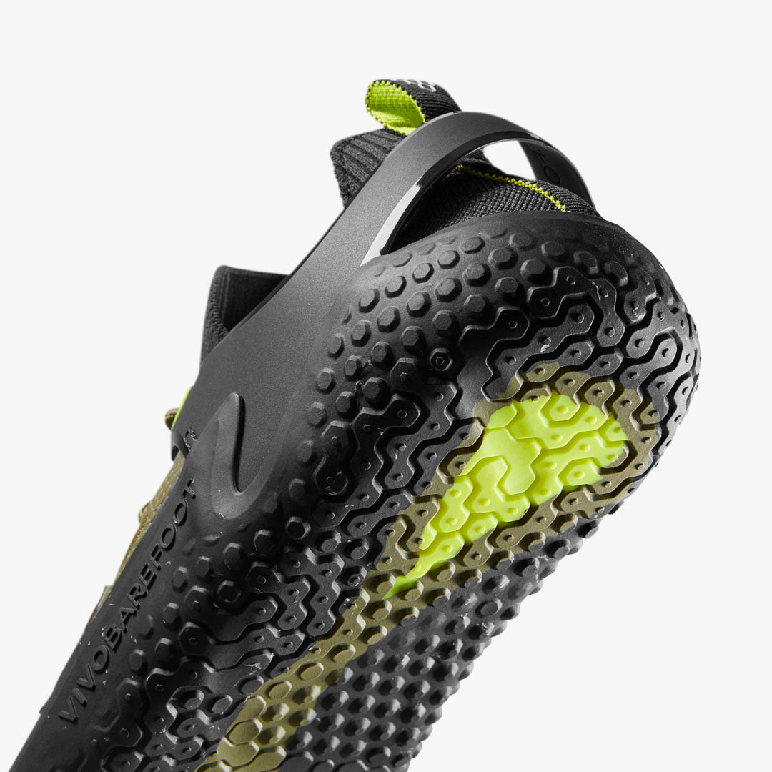 MOTUS STRENGTH WOMENS FOREST GREEN/ACID LIME - Vivobarefoot