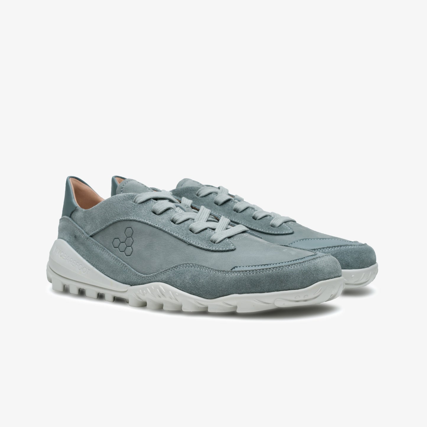 NOVUS MENS TRAINER SHOES KHAKI - Vivobarefoot