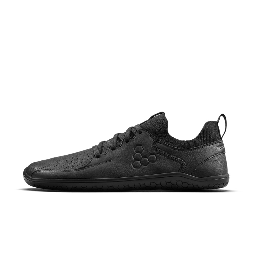 PRIMUS ASANA LEATHER MENS OBSIDIAN - Vivobarefoot
