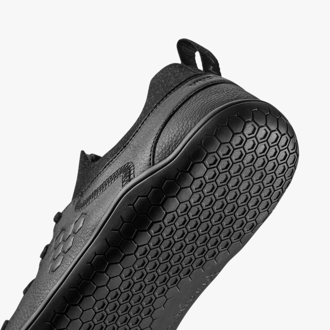 PRIMUS ASANA LEATHER MENS OBSIDIAN - Vivobarefoot