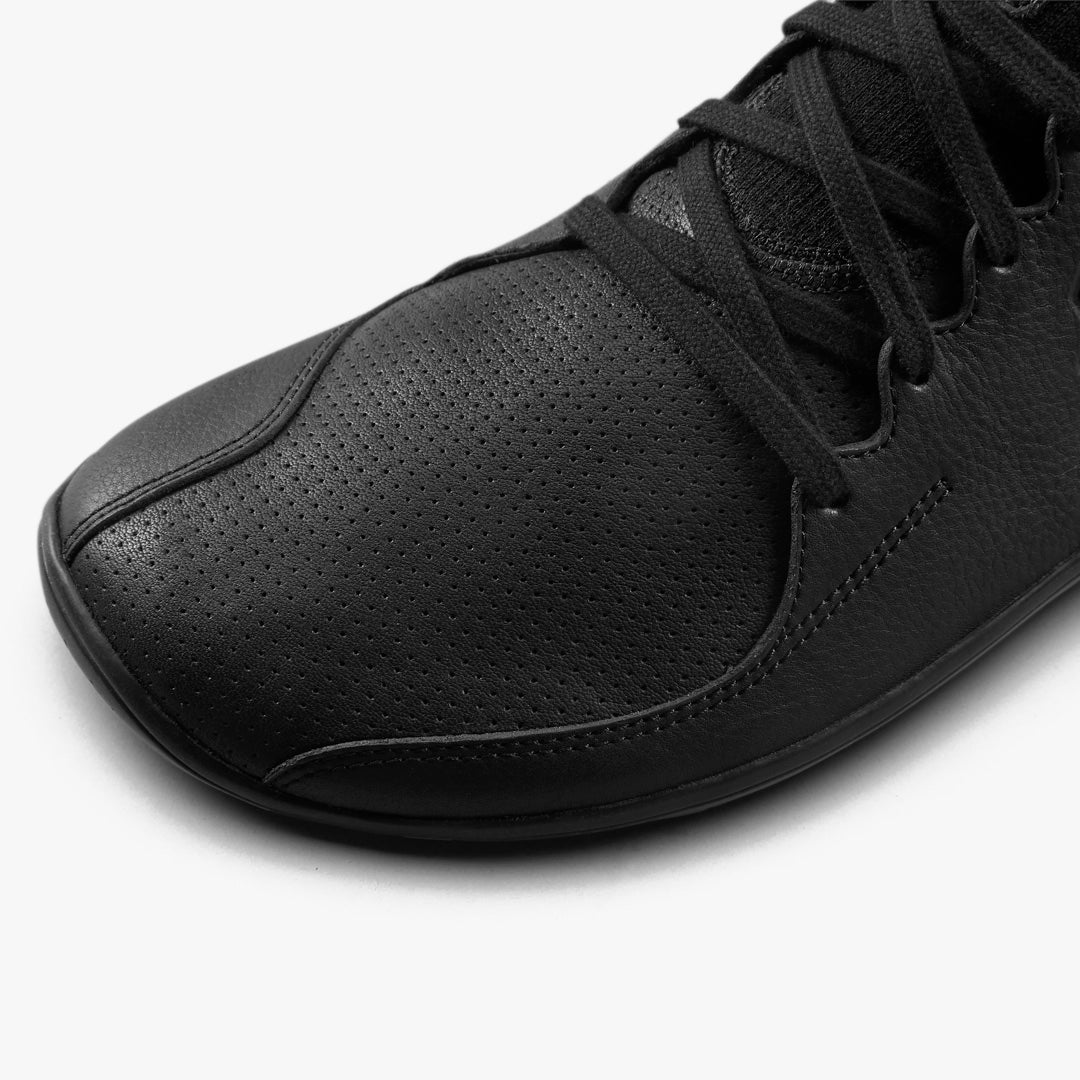 PRIMUS ASANA LEATHER MENS OBSIDIAN - Vivobarefoot