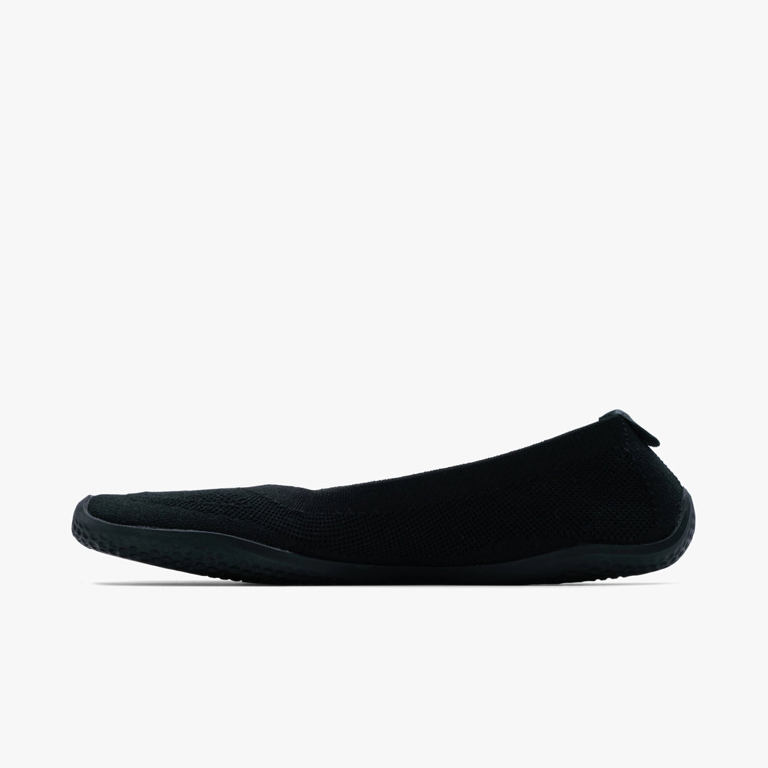 PRIMUS ASANA YIN BALLERINA KNIT WOMENS OBSIDIAN - Vivobarefoot