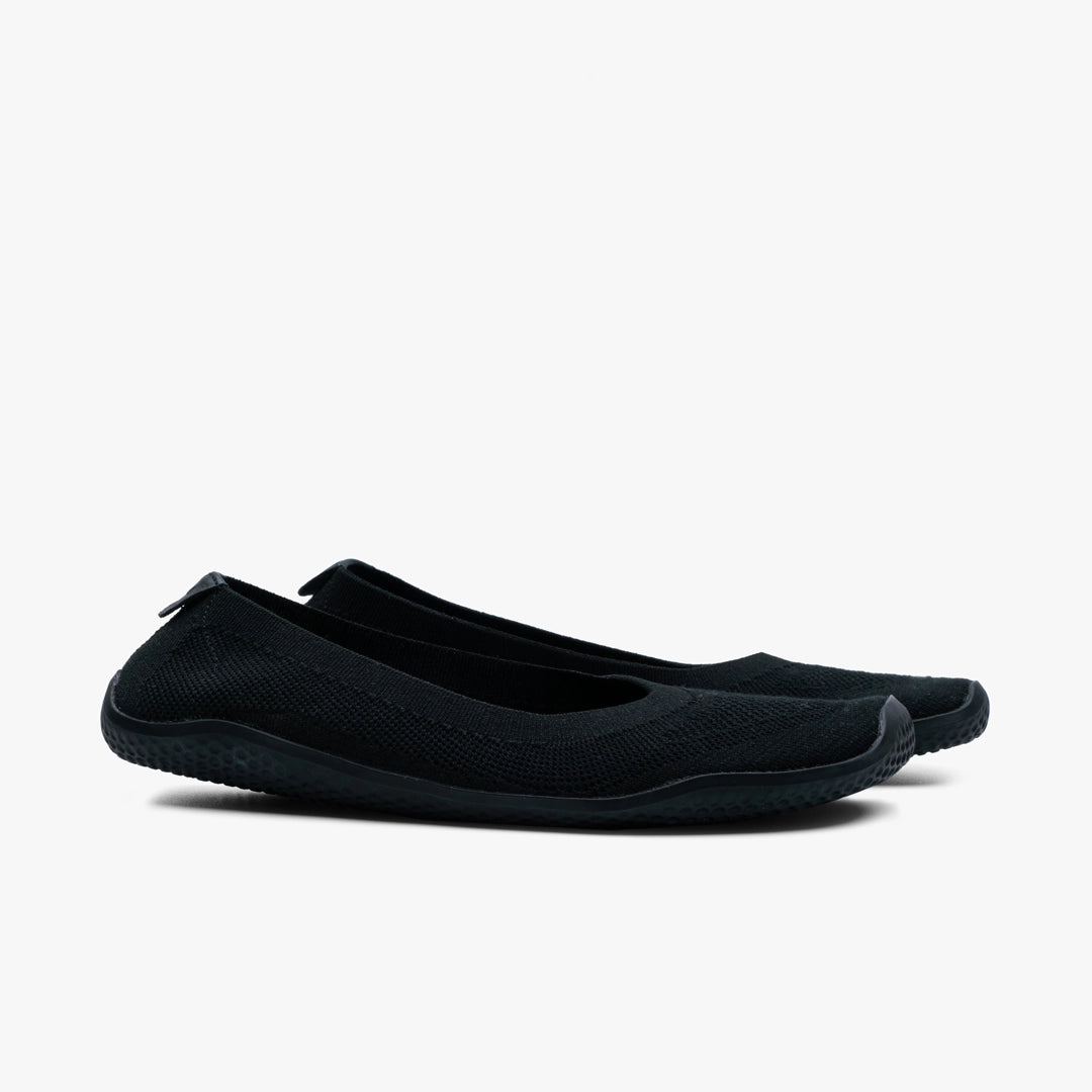 PRIMUS ASANA YIN BALLERINA KNIT WOMENS OBSIDIAN - Vivobarefoot