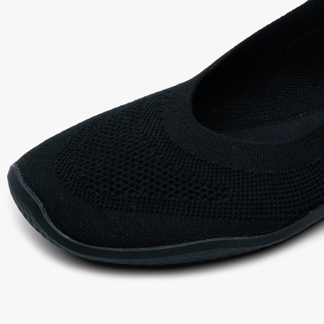 PRIMUS ASANA YIN BALLERINA KNIT WOMENS OBSIDIAN - Vivobarefoot