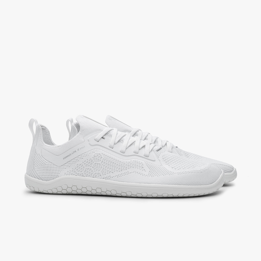 PRIMUS LITE KNIT MENS BRIGHT WHITE - Vivobarefoot