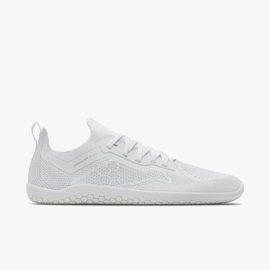 PRIMUS LITE KNIT MENS BRIGHT WHITE - Vivobarefoot