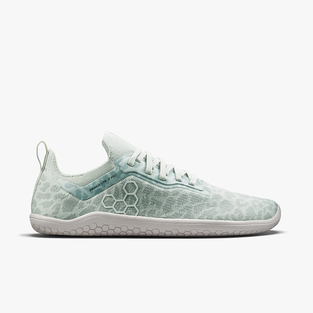 PRIMUS LITE KNIT WOMENS FROSTED MINT LEOPARD - Vivobarefoot