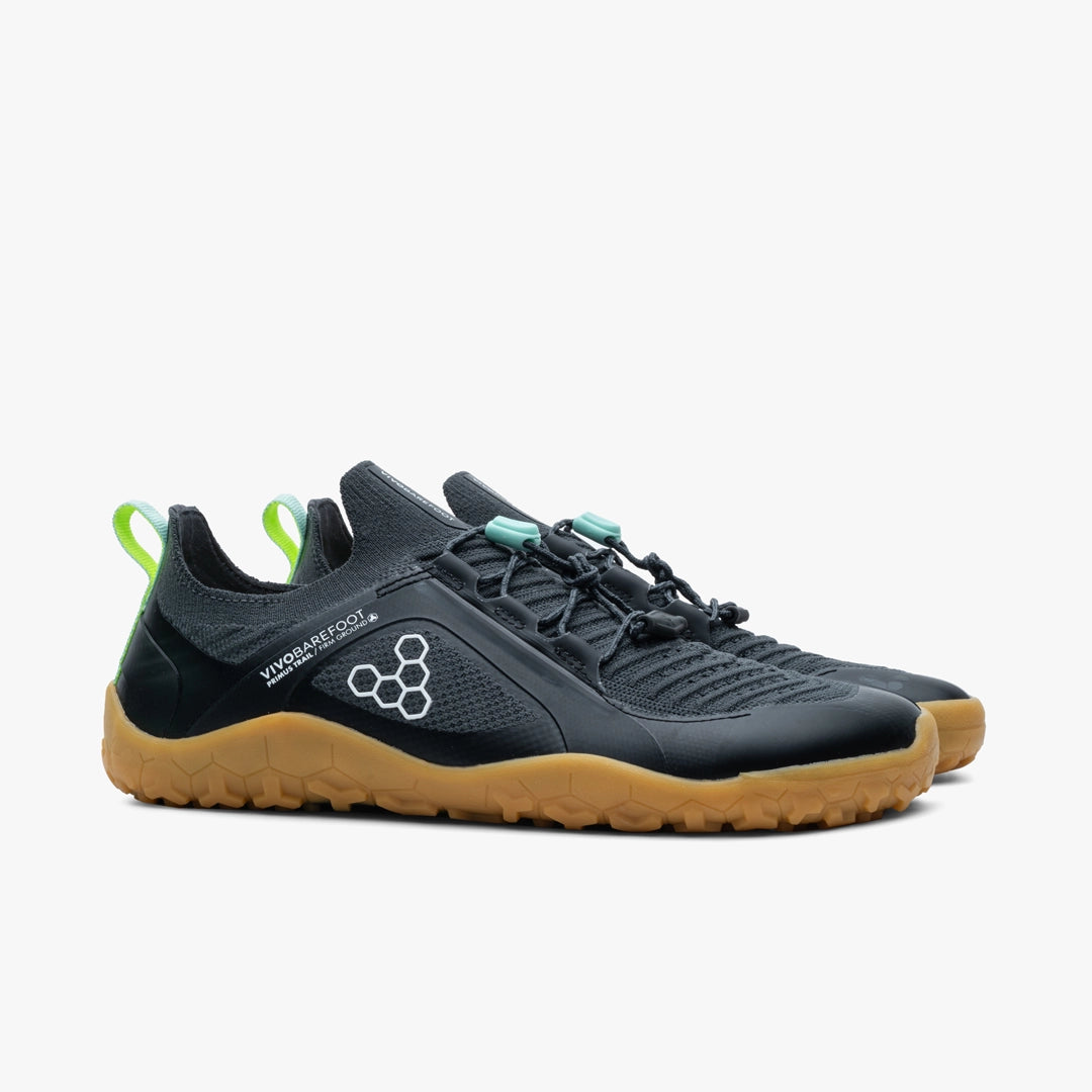 PRIMUS TRAIL KNIT FG MENS GRAPHITE-GUM - Vivobarefoot