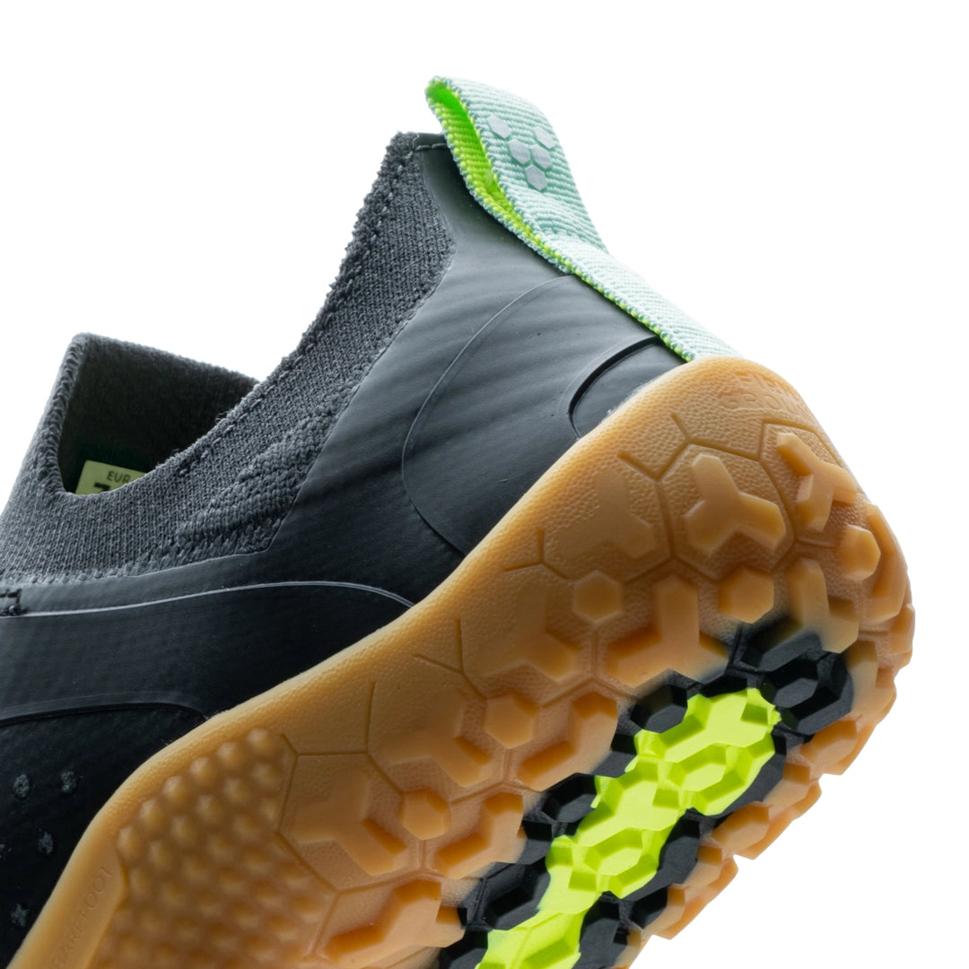 PRIMUS TRAIL KNIT FG MENS GRAPHITE-GUM - Vivobarefoot