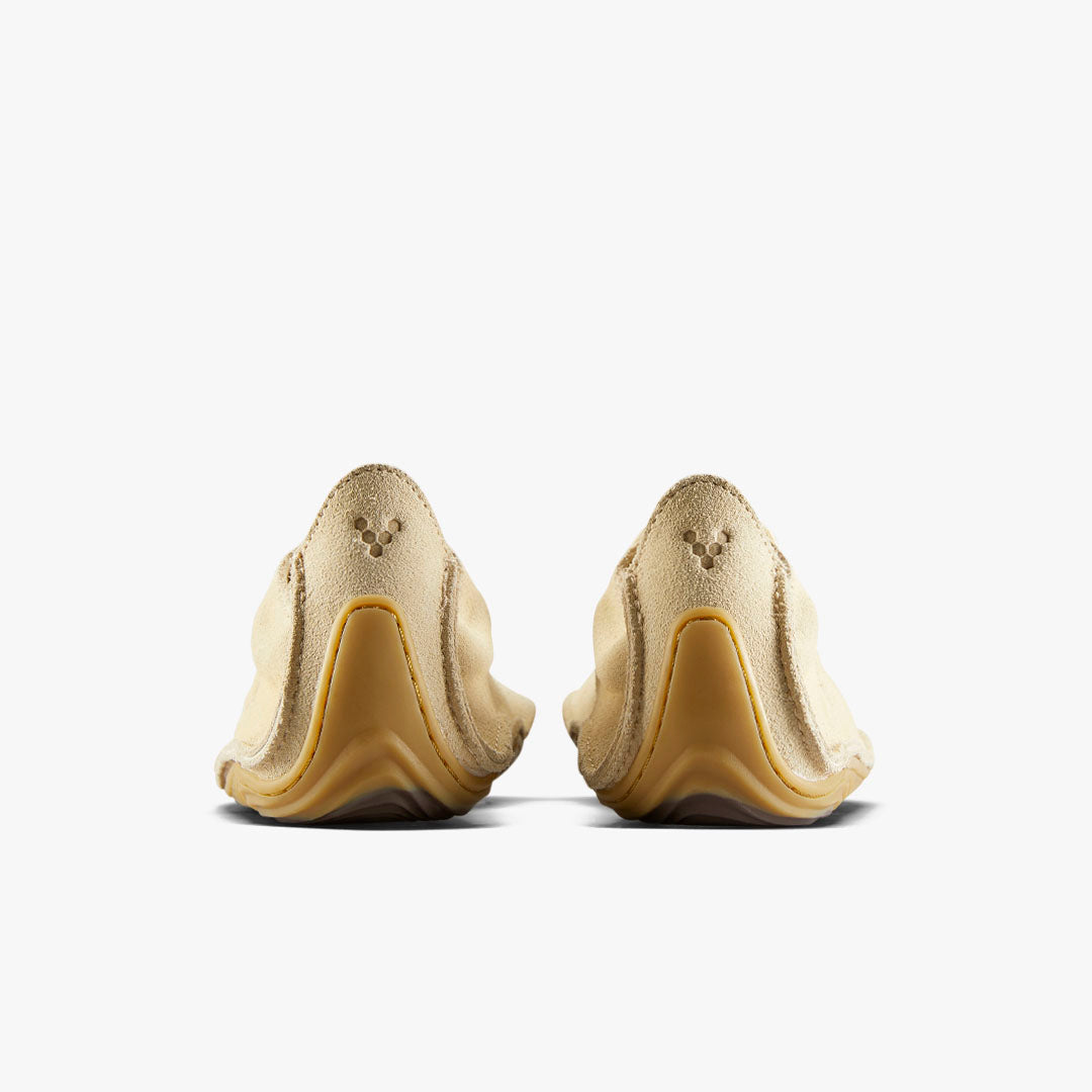 SENSUS MENS SUEDE BEIGE - Vivobarefoot