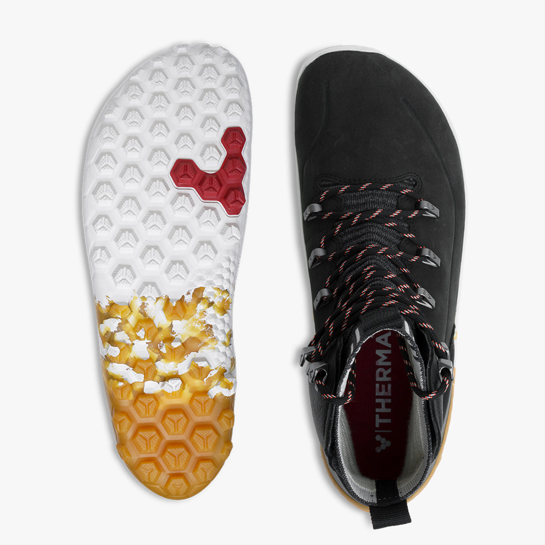 TRACKER DECON FG2 MENS SHOES OBSIDIAN - Vivobarefoot