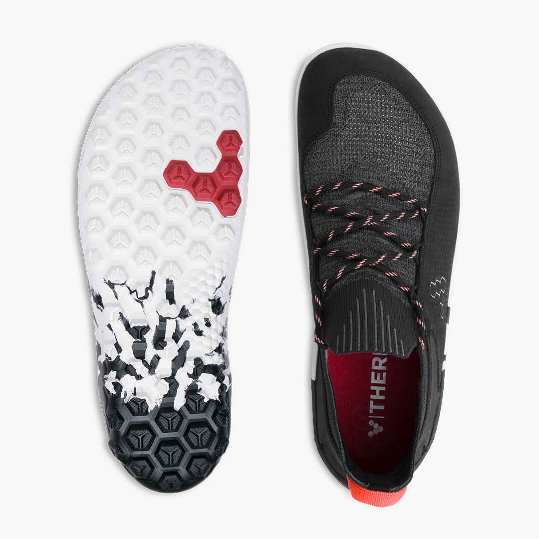 TRACKER DECON LOW FG2 MENS OBSIDIAN - Vivobarefoot