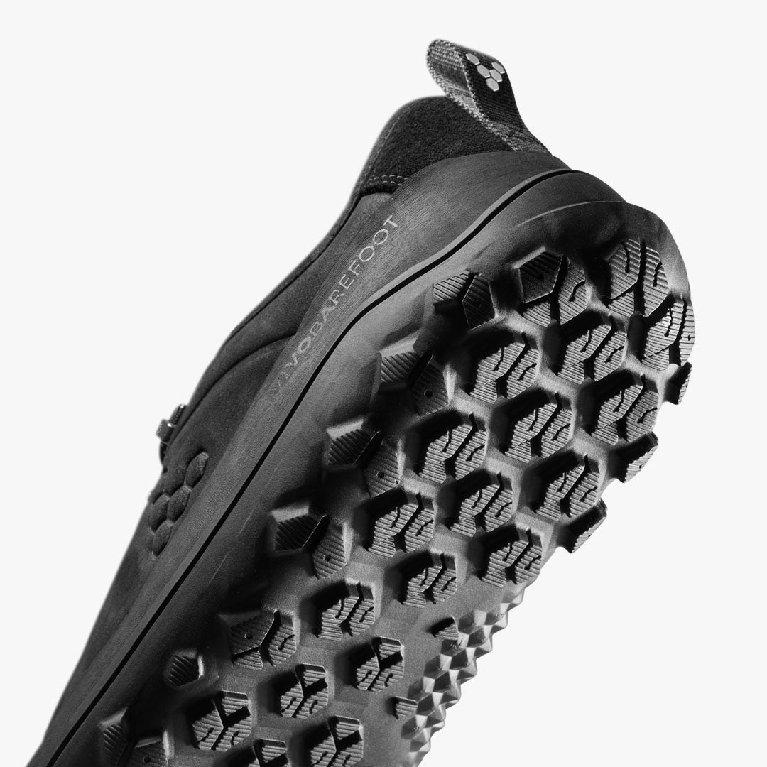 TRACKER LEATHER LOW MENS OBSIDIAN