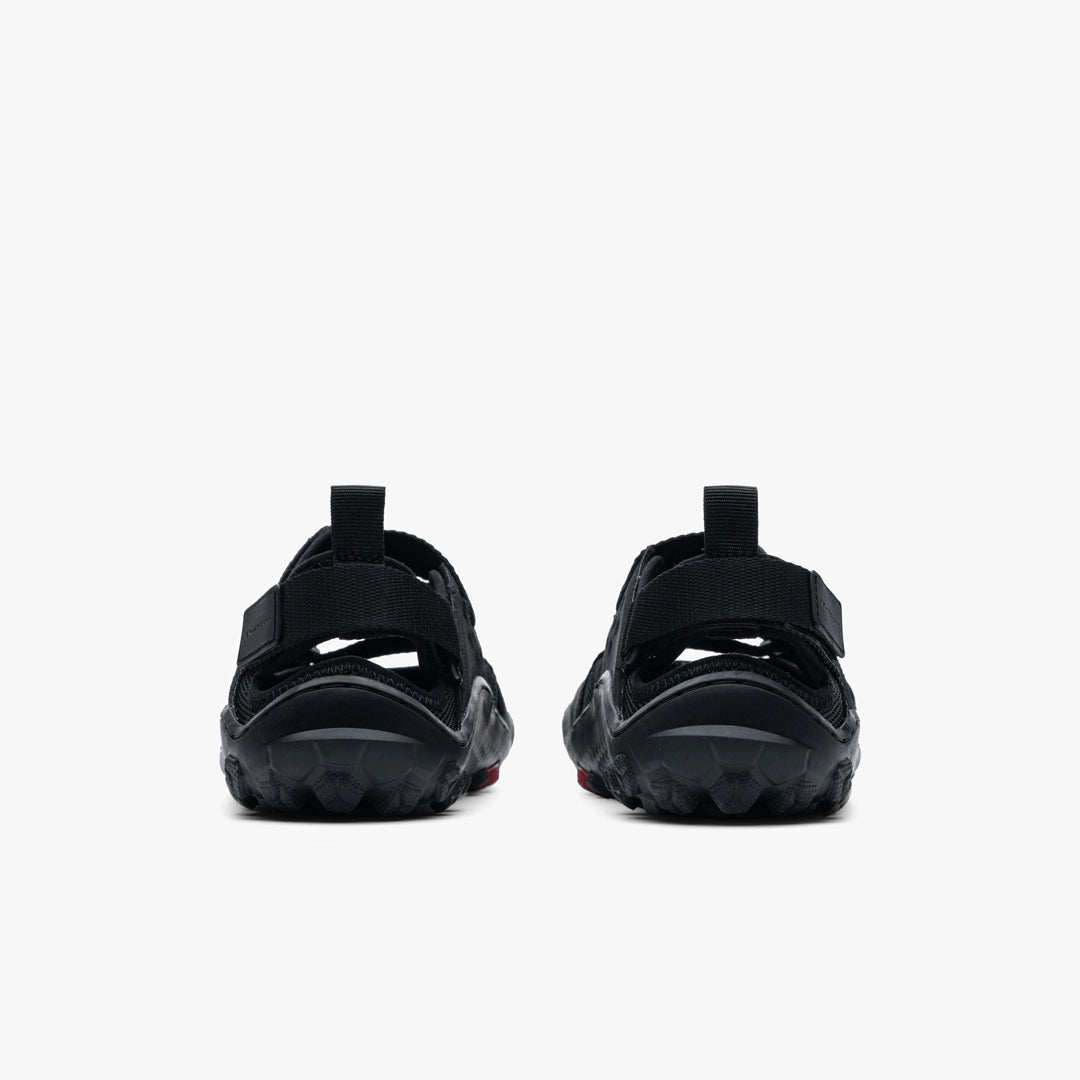TRACKER SANDAL WOMENS OBSIDIAN - Vivobarefoot