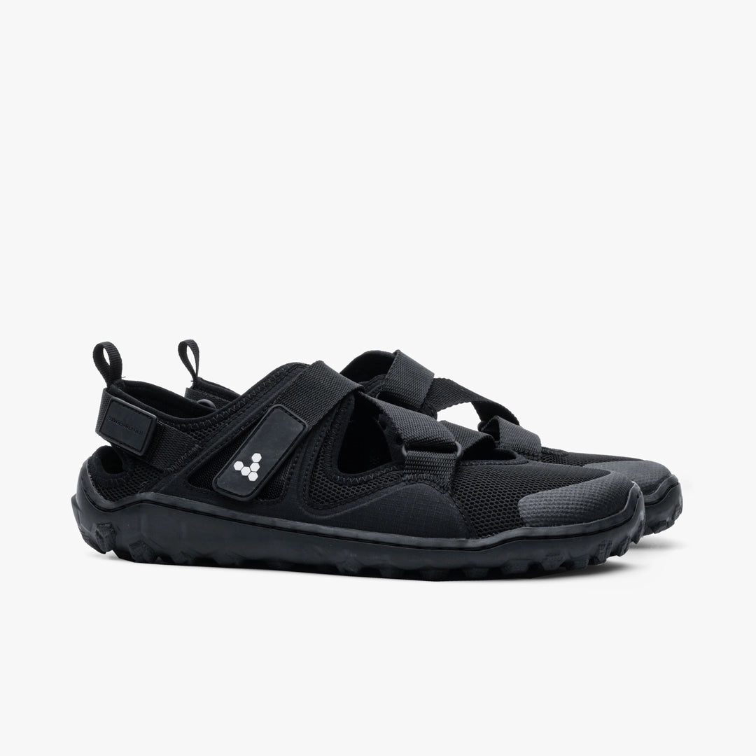 TRACKER SANDAL WOMENS OBSIDIAN - Vivobarefoot