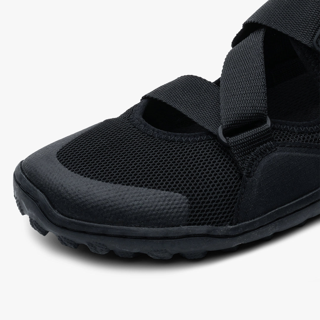 TRACKER SANDAL WOMENS OBSIDIAN - Vivobarefoot