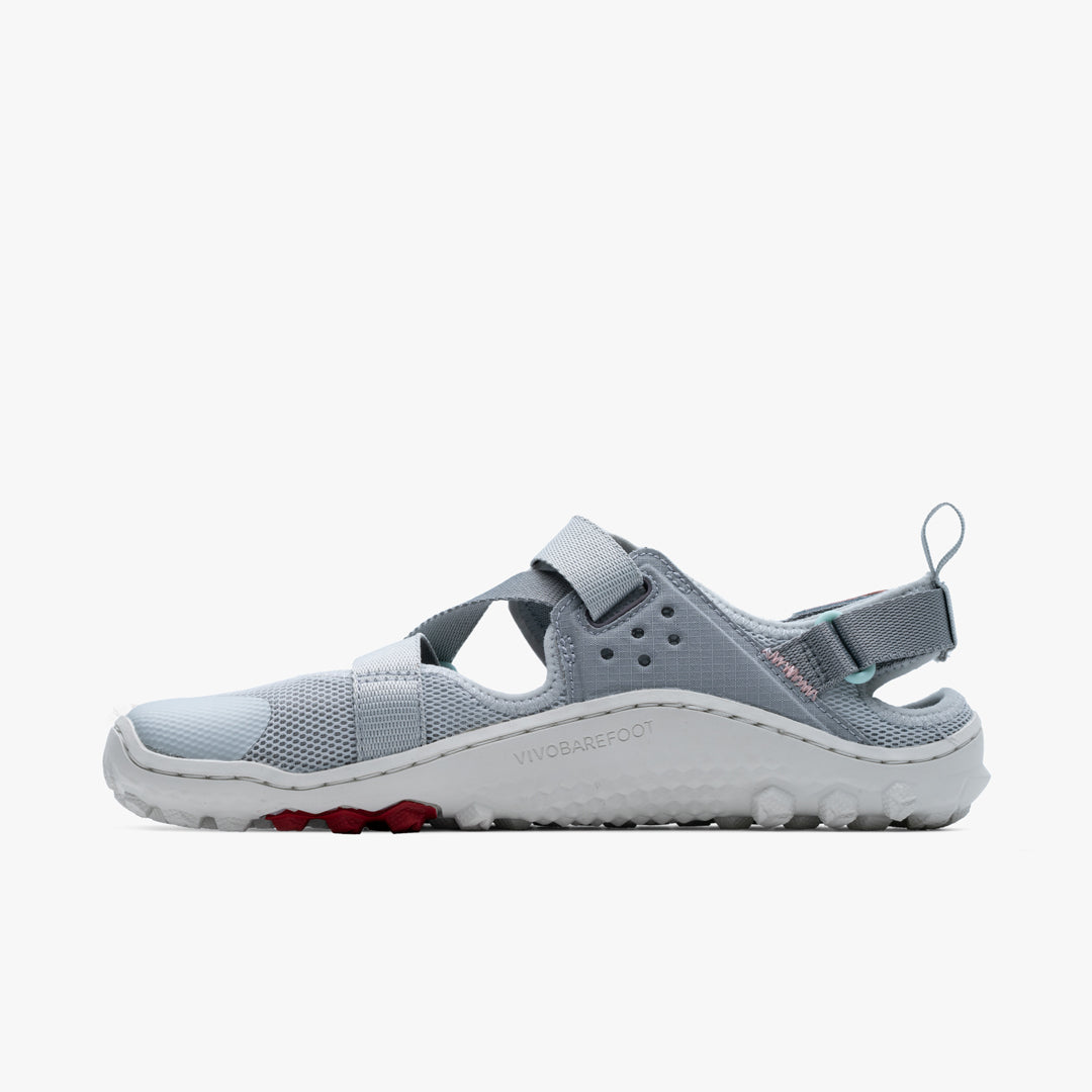 Tracker Sandal Womens Charcoal/Gum - Vivobarefoot