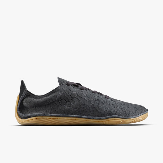 SENSUS WOMENS OBSIDIAN CRACKED LEATHER - Vivobarefoot