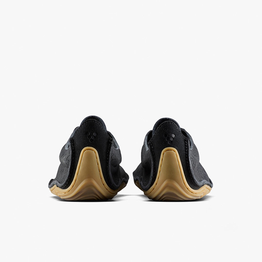 SENSUS WOMENS OBSIDIAN CRACKED LEATHER - Vivobarefoot