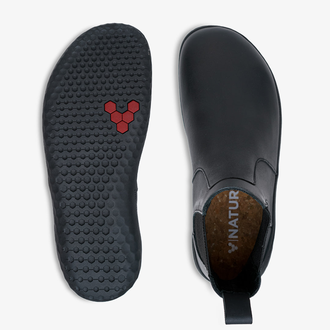 GEO CHELSEA WOMENS OBSIDIAN - Vivobarefoot