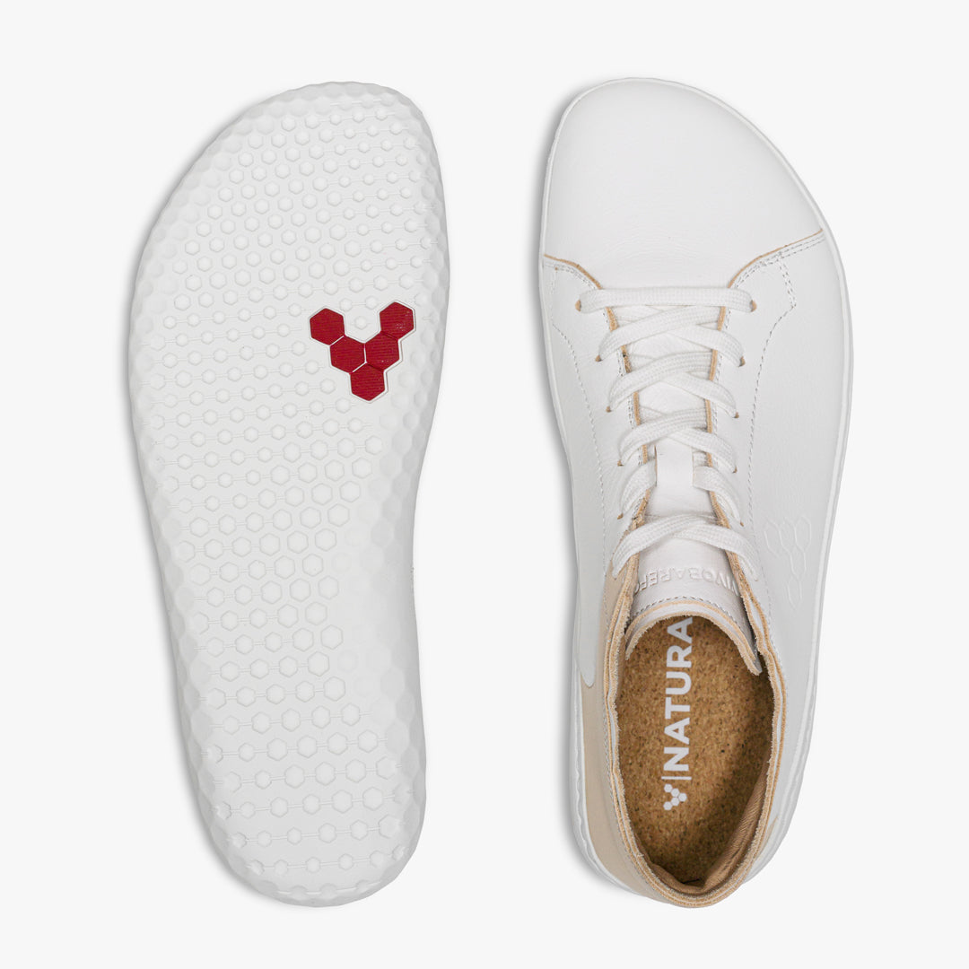 GEO COURT III WOMENS OFF WHITE PINK - Vivobarefoot